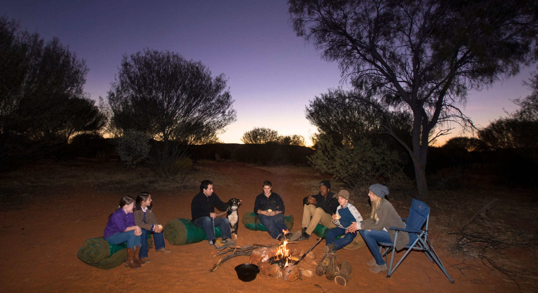 Ooraminna Homestead campire
