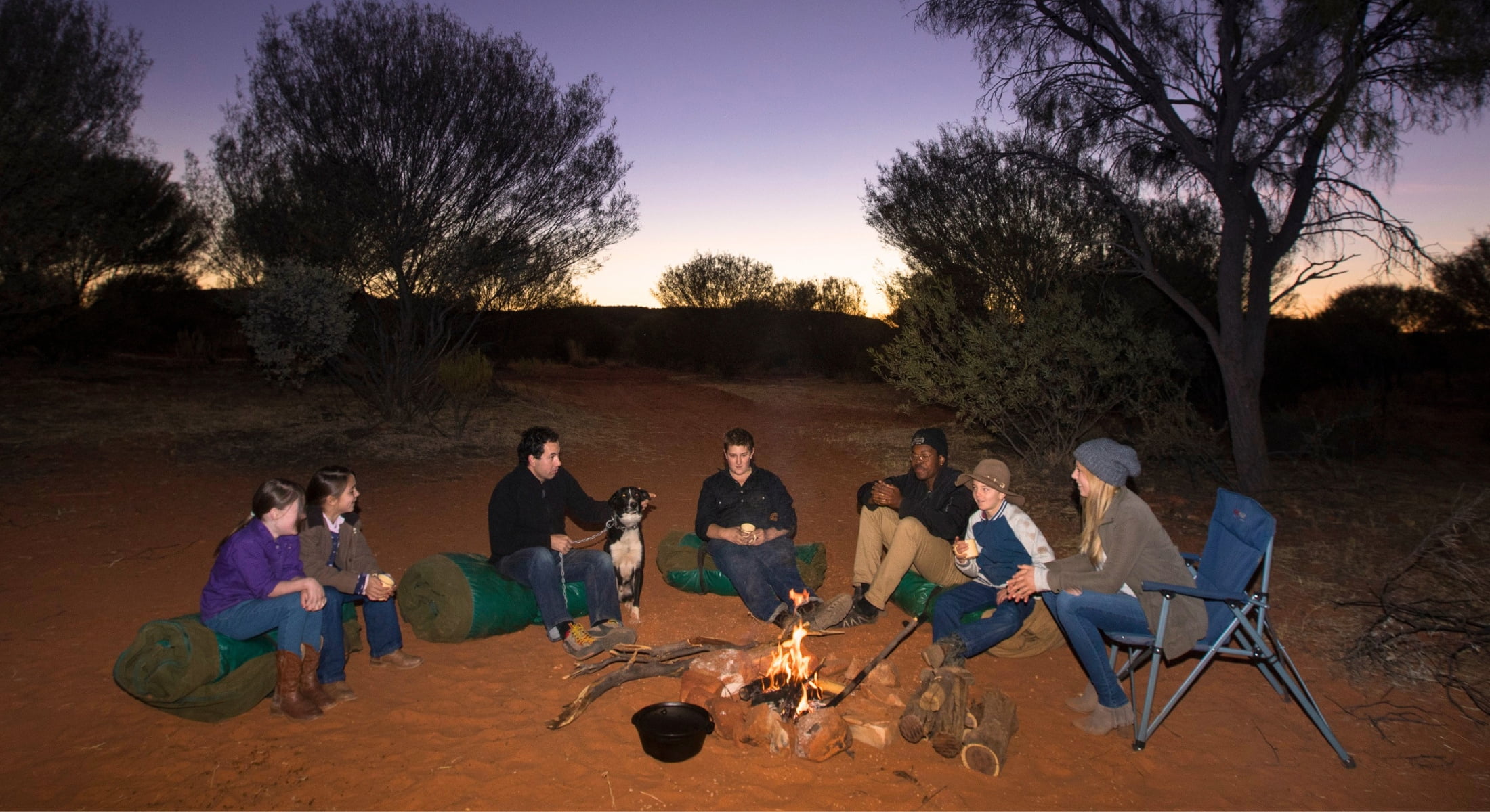 Camping at Ooraminna Homestead