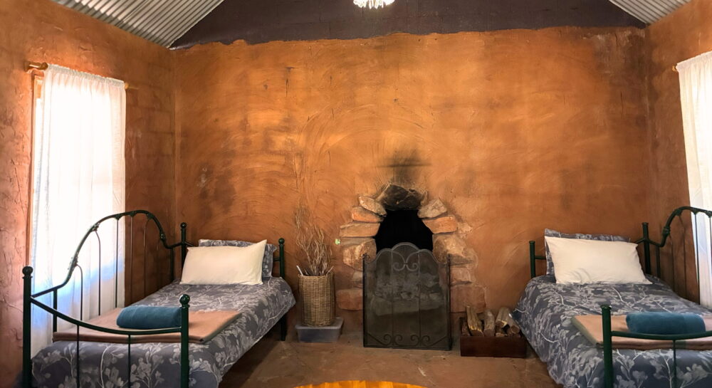 Ooraminna Family Cottage interior with single beds